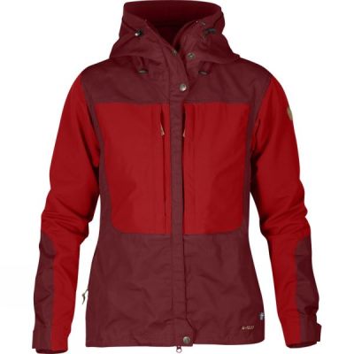 Chaquetas Fjallraven Keb Mujer - Rojas - Chile XJS365298